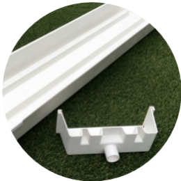 Gutter with Substrate Bag