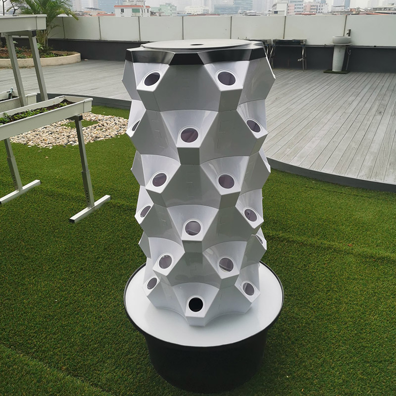 Hydroponic Tower Vertical Farming System Hydroponic Tower Vertical Farming System
