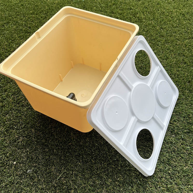 Dutch Bucket Lid (Double Hole)