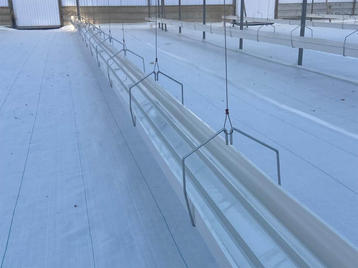 What Material Rain Gutter for Hydroponics