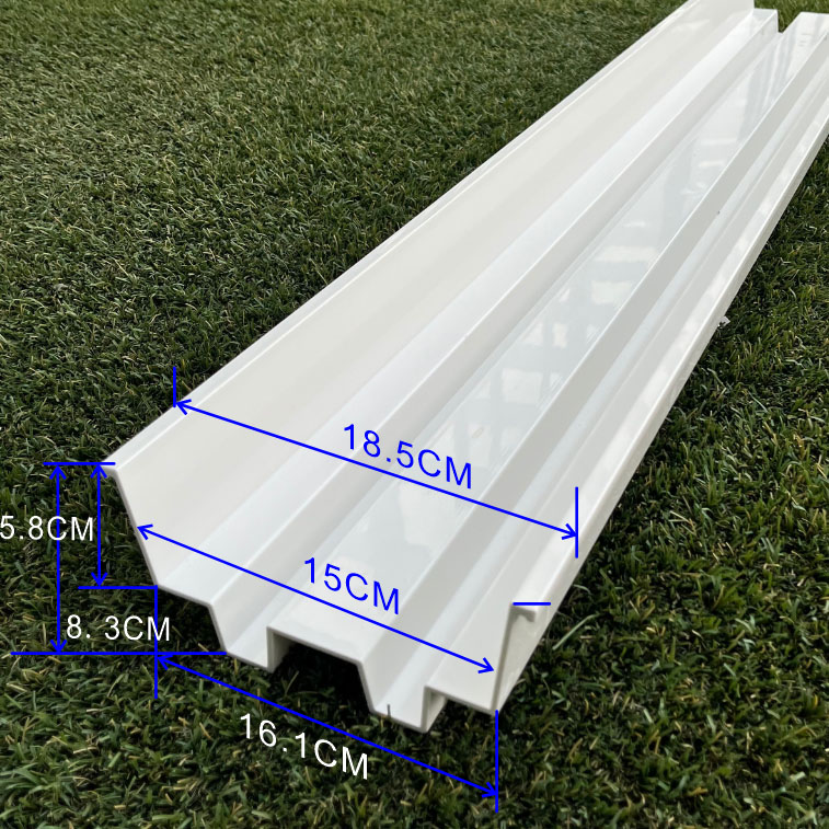 Commercial Hydroponic Gutter Commercial Hydroponic Gutter